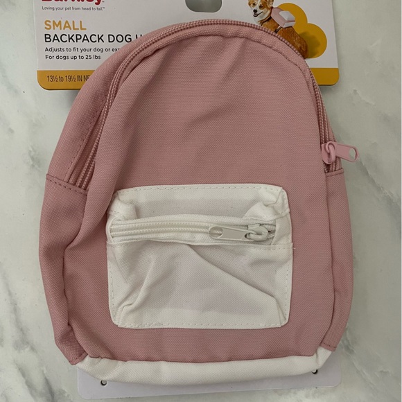 BOOTS & BARKLEY NWT Small Dog Backpack Harness in Pink - Picture 4 of 14